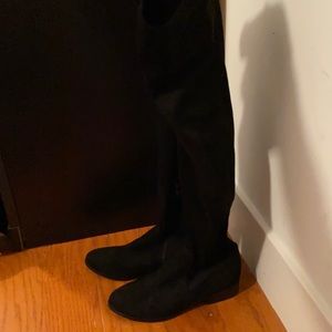 Also Knee Length Black Boots